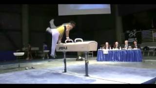 Pommel Horse - Double scissor fw with hop 3/3 (Mikulak) (D)