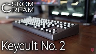 Keycult No. 2 / SKCM Cream / Dell AT101 Keycaps / Delrin Plate - Typing Sounds