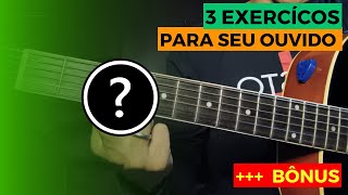 Treine sua percepção musical com esses 3 exercícios fáceis e tire qualquer música de ouvido.