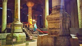 The mysterious Basilica Cistern in istanbul【Yerebatan Sarayı】