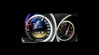 AMG CLS 63 0-320 acceleration 😱