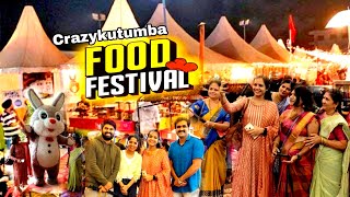 @crazyykutumba " ಹಾಗೆ ಒಂದು ರೌಂಡ್ Bangalore Food Festival " 🥰#vlog #food #foodlover  @crazyykutumba