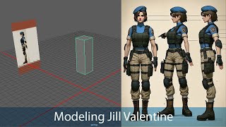 Resident Evil - Texturing Jill