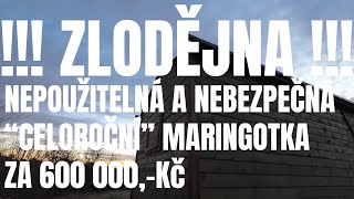 Dávejte si POZOR na to, co kupujete! Maringotka k ničemu za 600 000,-Kč