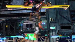 NEW Street Fighter X Tekken - Vega Character Demo Part 6 - 2/9/12