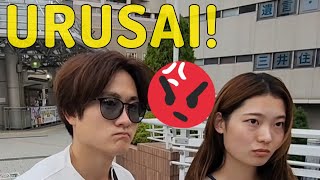 Japanese reaction when i said SHUT UP(urusai)