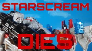 STARSCREAM DIES | Transformers G1 | Stop Motion | Remake vs Original