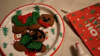 Gruesome Gingerbread Cookies