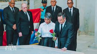 Ofrenda Floral en el Altar de la patria por conmemoración del Día del Poder Judicial 2024