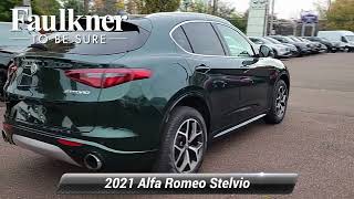 Used 2021 Alfa Romeo Stelvio Ti, Willow Grove, PA M7D16970