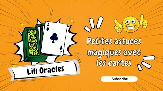 Petites astuces magiques avec les cartes que je partage avec toi 🤸✨🃏