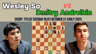 Wesley So vs Dmitry Andreikin - English Opening: Anglo-Indian, King's Indian Defense