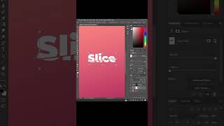 Sliced Text Effect in Photoshop