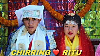 TRADITIONAL TAMANG WEDDING//CHIRRING ❤️ RITU