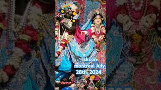 Iskcon montreal July 28th, 2024