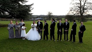 Funny Wedding Moment! Cow Gets Very Friendly!