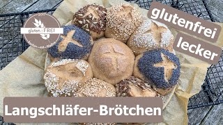 Langschläfer-Brötchen / Hefeteig / vegan backen / overnight / glutenfrei backen mit Nadine