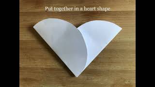 Art Club - Folded heart bag