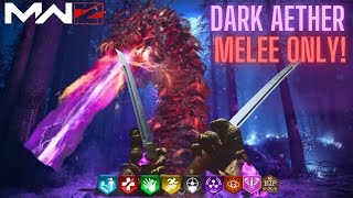 CRAZY! MWZ Melee Only Challenge in DARK AETHER!