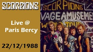 SCORPIONS - Paris Bercy - 22/12/1988