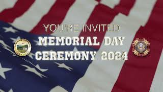 2024 Memorial Day Ceremony Promo