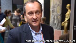 SPb VIDEO interview with Sergey Bogomolov member of exhibition DesignDecor2014