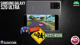 The Simpsons: Hit & Run on Ishiiruka Doplhin Emulator for Android