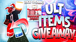 Holiday PACK OPENING and *ULTIMATE GIVEAWAY* in ROBLOX Football Universe