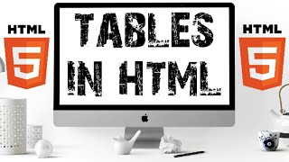 how to create tables in HTML(HTML in english)