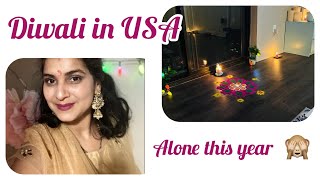 Alone on दीपावली this year:New city, New people; But Diwali Manani to Banti hai💗Boston, USA!Vlog 13