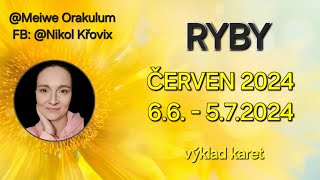 RYBY - výklad karet ČERVEN 2024