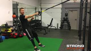 TRX Rotating Single Arm Row