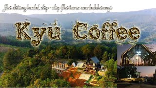 SUNSET YANG AMAT LUAR BIASA INDAH DI KYU COFFEE