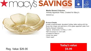 Macys MEN'S clothing and KITCHEN Utensils save your money today