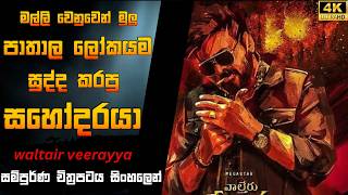 මල්ලි වෙනුවෙන් මුලු පාතාල ලෝකයම සුද්ද කරපු සහෝදරයා movie explain in sinhala | movie sinhala review