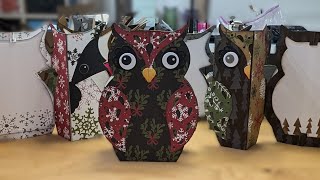 Owls & Foxes for Christmas in July