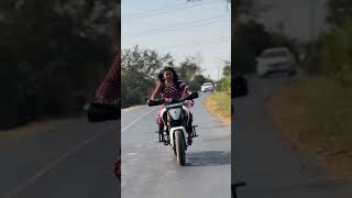 Princi sanju 99 Ktm bike riding || Girl KTM bike rider || Ktm bike lovers 🥰 || Girl bike rider video