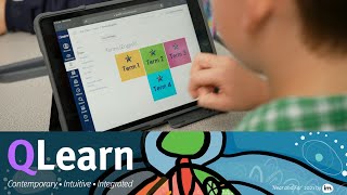 QLearn, the department’s future-focussed learning management system.