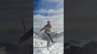 kashmir snowfall ||snow #viralvideo #shorts #kashmir #trending