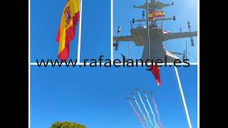 Bandera de España . Bandera Española . Fuerzas Armadas Españolas . Spain Flag . DIFAS2019