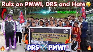 DRS ✈️ PMWI | Rulz🇳🇵On PMWI and Hate😢| DRS Playing Style and Device Problems? - PasangV2