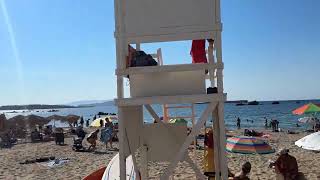 ☀️ Beach Walking Tour on Bikini Beach in Greece 2024 ☀️ 4k