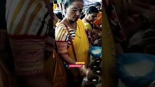 Gathering of Devotion: Ladies Unite for Karpura Harathi at Ganesh Temple#subscribe #viralvideo 🙏