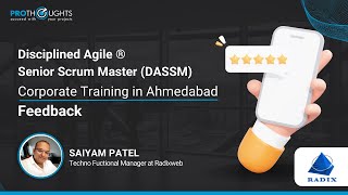 DASSM Corporate Training Feedback in Ahmedabad | ProThoughts Solutions