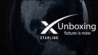 StarLink Unboxing. Welcome to the untethered future.