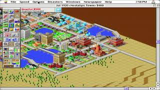 Sim City 2000 (1995) on Classic Macintosh