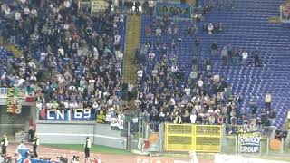 Roma - Inter 2010/2011 ultras Inter in trasferta - panoramica settore ospiti - amarcord