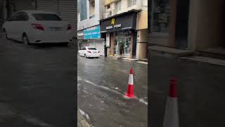 Heavy rain Dubai #dubairain