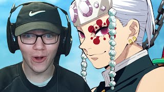 TENGEN UZUI 👀 DEMON SLAYER SEASON 2 EPISODE 8 REACTION (ENTERTAINMENT DISTRICT ARC)