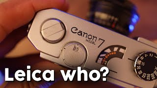 Canon 7 Rangefinder Camera - not just a Leica alternative